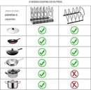 Organizador de Panelas - Brilho Shop