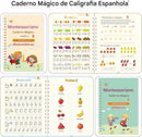 A32 -Caderno Mágico de Caligrafia Infantil Reutilizável – Kit Completo