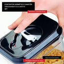 A20 - Potes Herméticos para Armazenamento de Cozinha - Brilho Shop