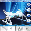 Suporte Ventilado em Alumínio para Notebook - Brilho Shop