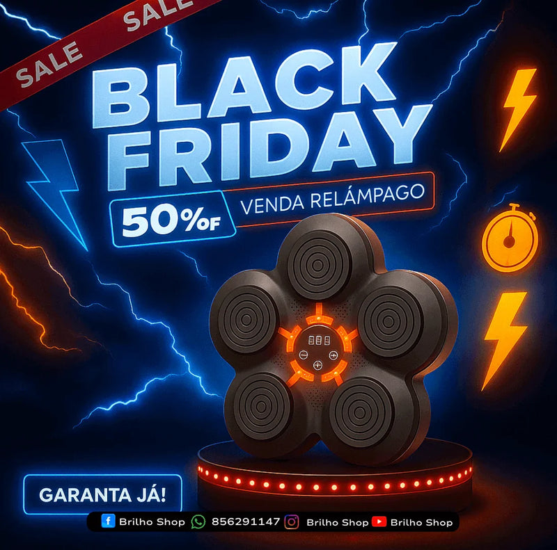 A13 - Máquina de Boxe Musical Inteligente - Brilho Shop