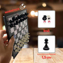 Jogo de Xadrez Magnético Portátil - Brilho Shop