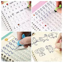 Kit 4 Cadernos Mágicos de Caligrafia Infantil + Bónus PDF