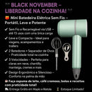 Mini Batedeira Portátil sem Fio e Multi - Power Mix - Brilho Shop