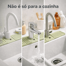 Tapete Anti-Respingos de Silicone para Torneira com Drenagem 6°