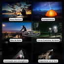 A17 - Lanterna de Cabeça LED 230° com Sensor de Movimento - Brilho Shop