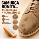👟Escova para Sapatos de Camurça, Nobuck e Couro – PAGUE 1 E LEVE 2!