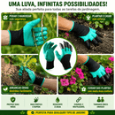 Luvas de Jardinagem com Garras Premium – Paga 1 Par e Leva 2 Pares | Últimas Unidades