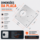 Kit Repara Dobradiças 10 Peças – Restam Apenas 9 Kits