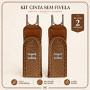 Cinto Elástico Sem Fivela – 1 Par | Conforto e Ajuste Rápido