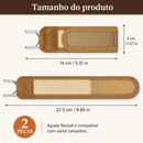 Cinto Elástico Sem Fivela – 1 Par | Conforto e Ajuste Rápido