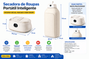 SECADOR DE ROUPAS DOBRÁVEL - ÚLTIMAS 7 UNIDADES
