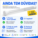 Varão Extensor Ajustável Sem Furos Multiuso Para Cortina de Banheiro Box Guarda-Roupa