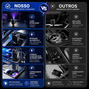 Starlight Charge Pro™ – Carregador Automotivo Premium 4 em 1 com Luz Estelar 120W
