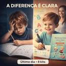 A32 -Caderno Mágico de Caligrafia Infantil Reutilizável – Kit Completo