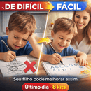 A32 -Caderno Mágico de Caligrafia Infantil Reutilizável – Kit Completo