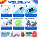 🖊️ Caneta 3D Criativa Kids™ – Transforme a Imaginação | Ultimas Unidades