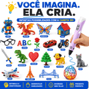 🖊️ Caneta 3D Criativa Kids™ – Transforme a Imaginação | Ultimas Unidades