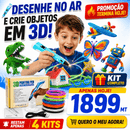 🖊️ Caneta 3D Criativa Kids™ – Transforme a Imaginação | Ultimas Unidades