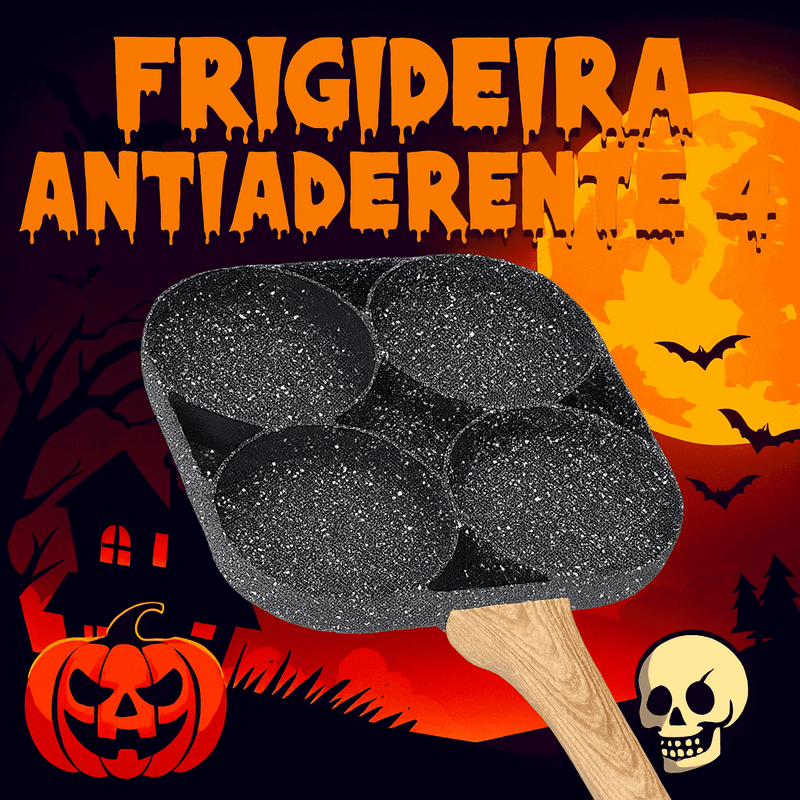 Frigideira com 4 Divisórias Antiaderente