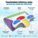 A25 - Almofada Cervical Ortopédica Bespillow – Espuma Viscoelástica Premium