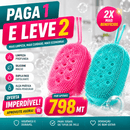 DermaSpa™ 2 em 1 – PAGA 1 E LEVA 2 -Escova de Limpeza e Massagem Corporal