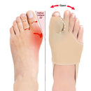 Corretor Ortopédico de Joanetes com Separador de Silicone + 12 PROTETORES DE DEDO EM SILICONE BÔNUS