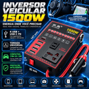 PowerDrive 1500W™ – Inversor Veicular 12V/24V para 220V