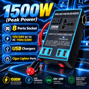 PowerDrive 1500W™ – Inversor Veicular 12V/24V para 220V