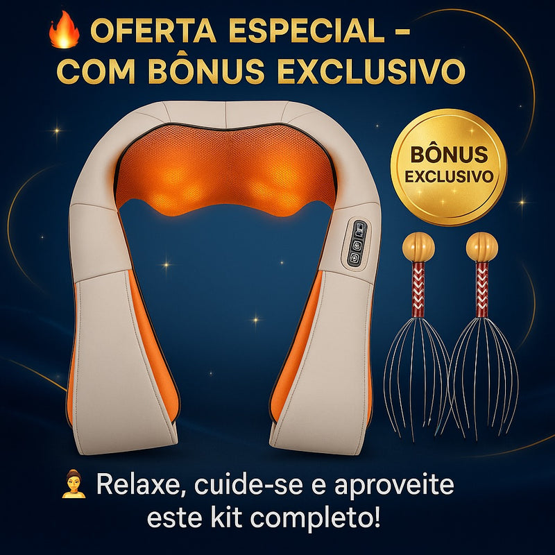 Massageador com Aquecimento Infravermelho