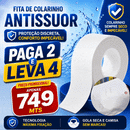 CollarShield™ Antissuor-Fita Antissuor para Gola| PAGA 2 E LEVA 4
