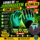 Luvas de Jardinagem com Garras Premium – Paga 1 Par e Leva 2 Pares | Últimas Unidades