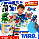 🖊️ Caneta 3D Criativa Kids™ – Transforme a Imaginação | Ultimas Unidades