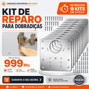 Kit Repara Dobradiças 10 Peças – Restam Apenas 9 Kits