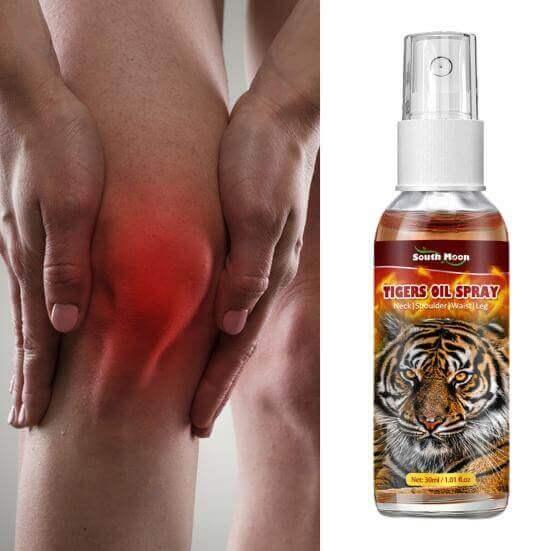 Tiger Oil Spray  – Alívio Rápido de Dores Musculares e Articulares - Brilho Shop 