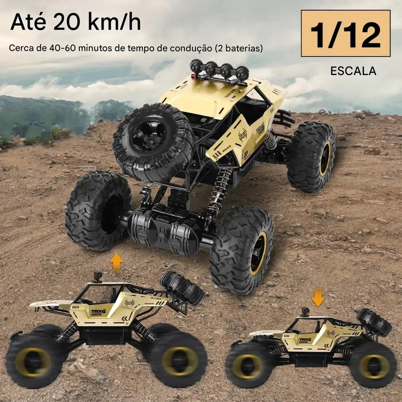 Carrinho Controle Remoto 6x6 Off-Road