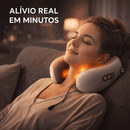 Almofada Massageadora 2 em 1 Recarregável para Pescoço
