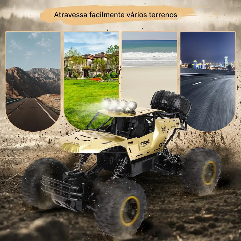 Carrinho Controle Remoto 6x6 Off-Road