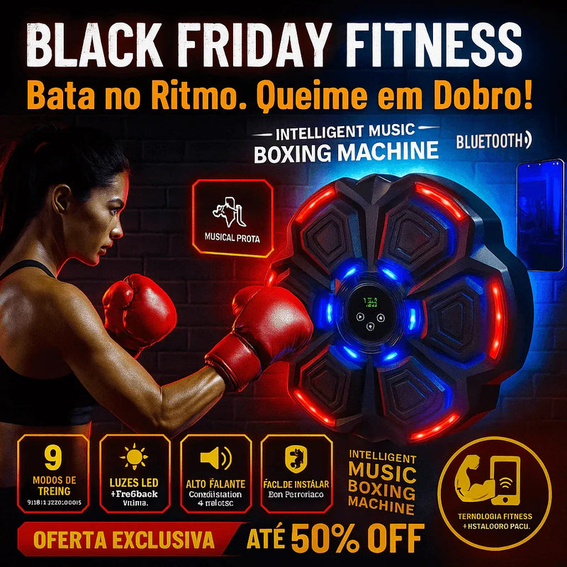 A13 - Máquina de Boxe Musical Inteligente - Brilho Shop