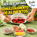 Sacos elásticos para armazenamento de alimentos 100 unidades