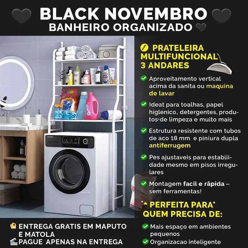 Prateleiras para o Banheiro - Brilho Shop