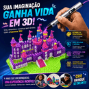 🖊️ Caneta 3D Criativa Premium — Últimas Unidades Disponíveis!