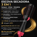 Escova Secadora de Cabelo Profissional 3 em 1 - Seca Escovando, Alisa e Modela Ultimas Unidades - Brilho Shop