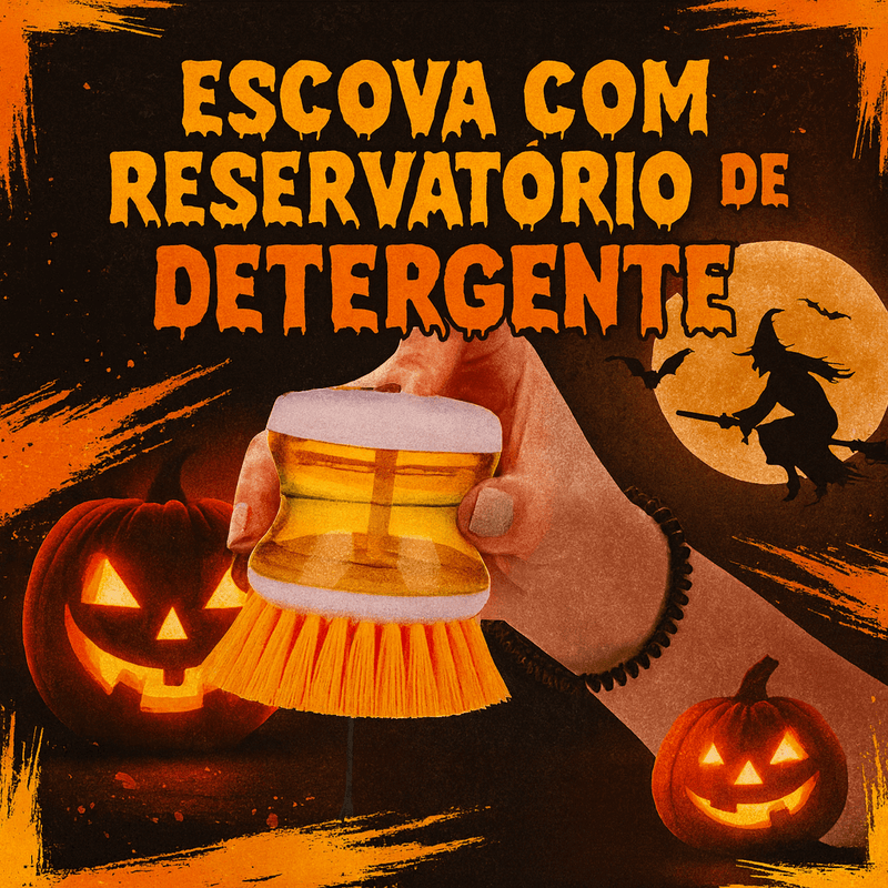 Escova com Reservatório de Detergente - PAGUE 1 E LEVE 2