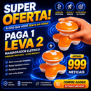 Massageador RelaxMax™ 3D -PAGA 1 E LEVA 2 -Vibração Profunda