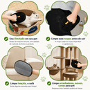Luva Eletrostática Turbo Remove Pelos™ -Remove pelos de pets, poeira e fiapos em segundos
