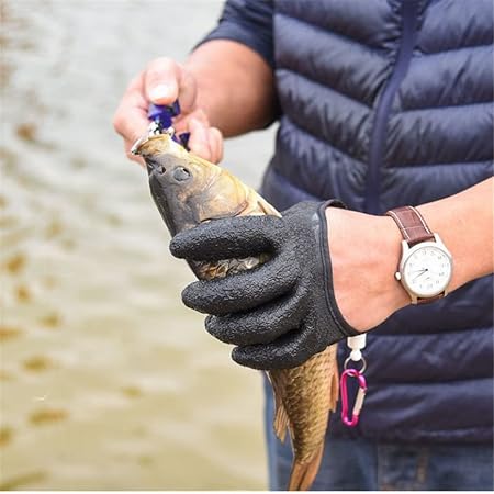 Luvas de pesca antiderrapantes e resistentes ao desgaste