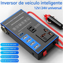 PowerDrive 1500W™ – Inversor Veicular 12V/24V para 220V