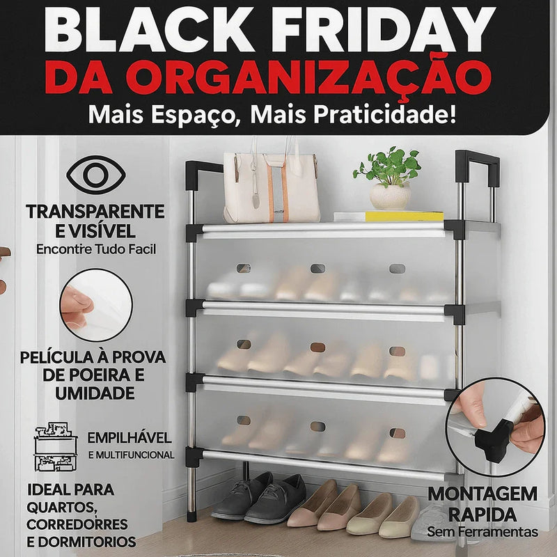 Armário Empilhável Para Sapatos - Brilho Shop